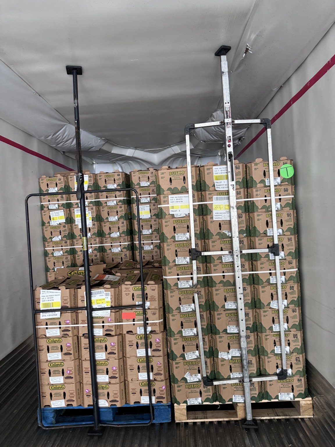 Avocado produce load