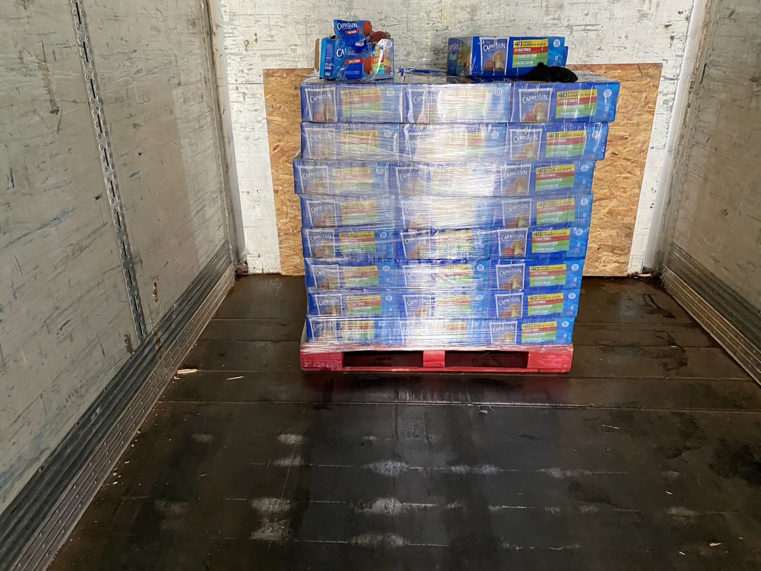 Constant Trucking operation photo — Caprisun Load