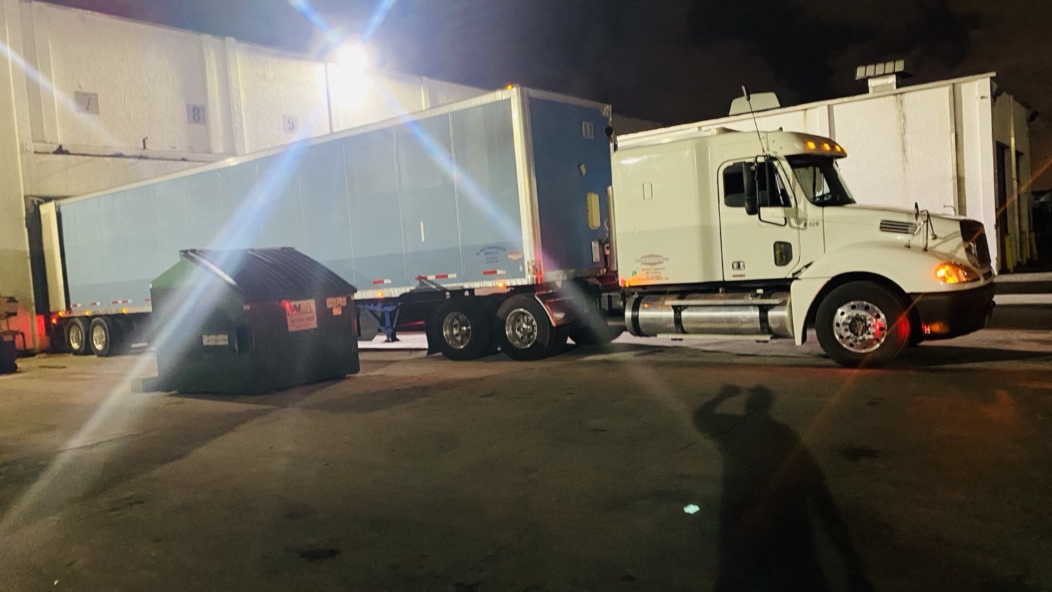 Constant Trucking operation photo — Dry van Night