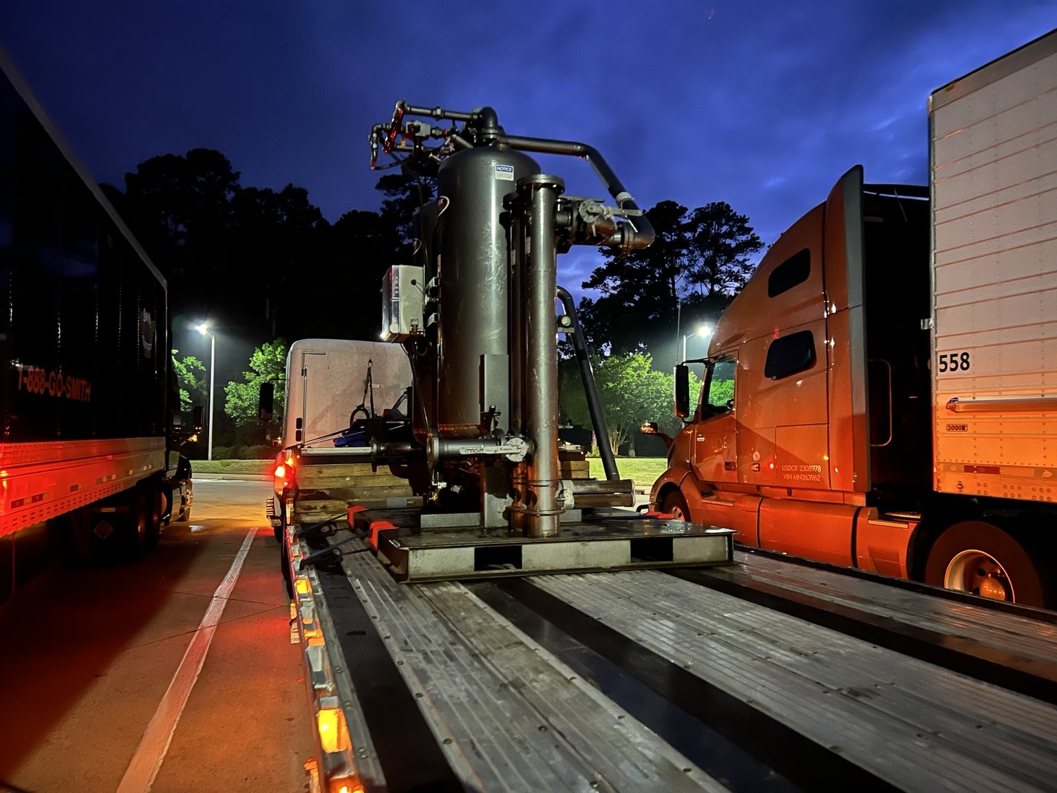Constant Trucking operation photo — Forklift Load