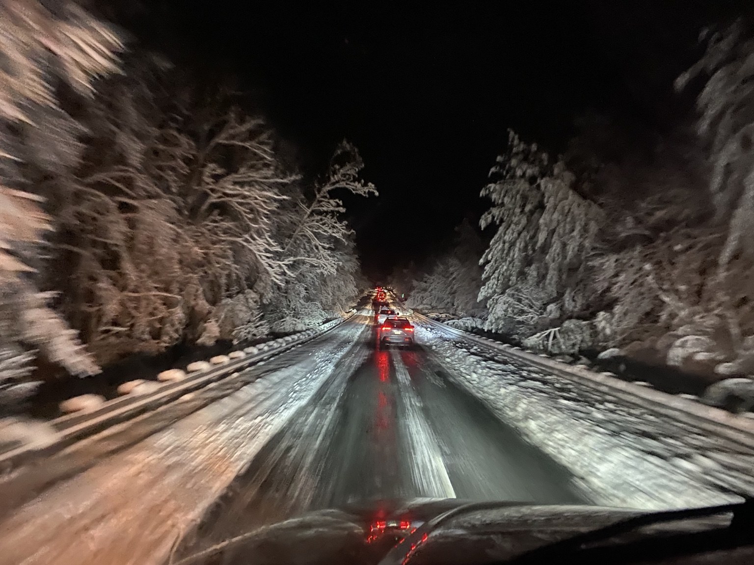 Constant Trucking operation photo — Snowy Road