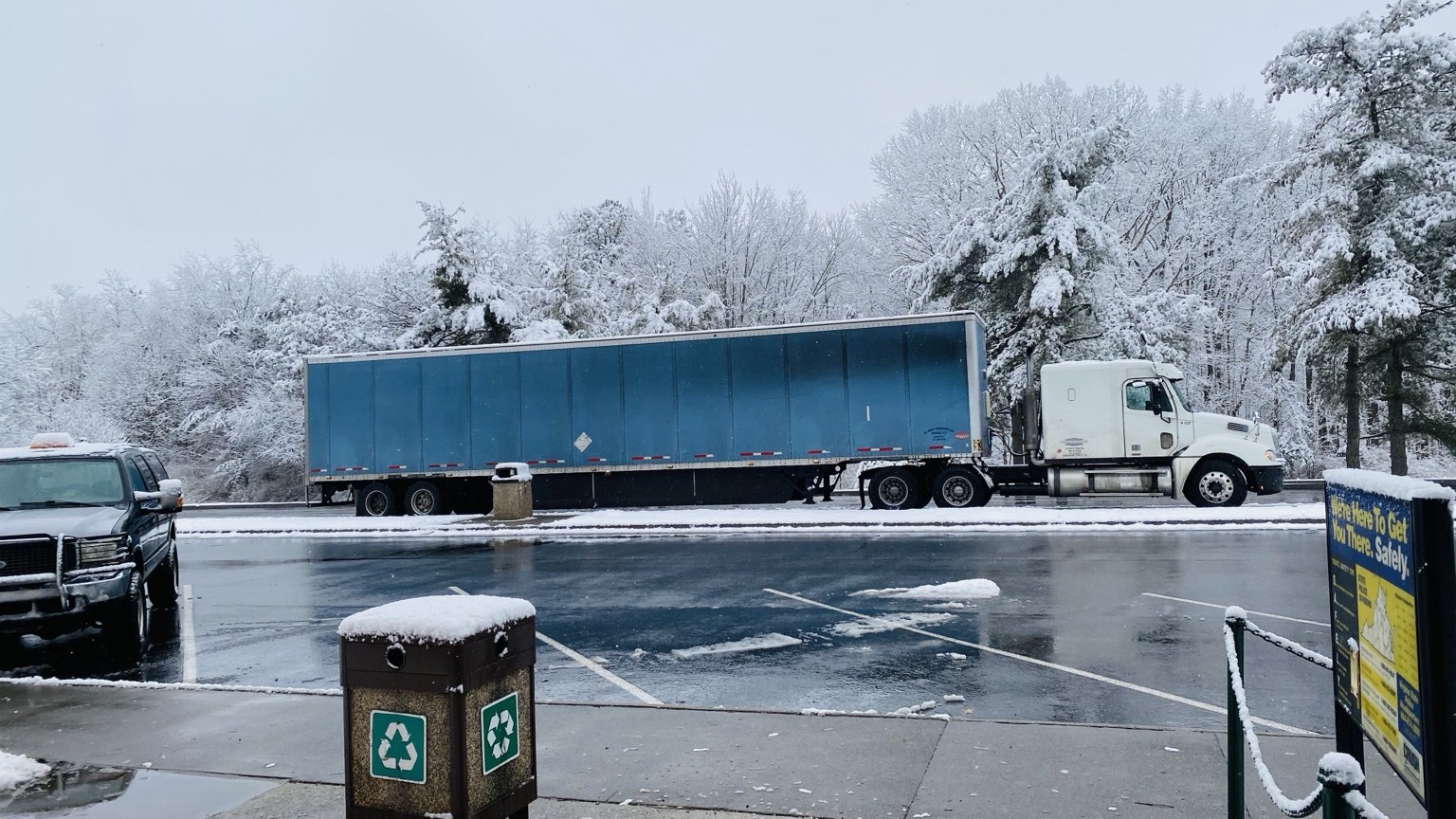 Constant Trucking operation photo — Snowy Truck